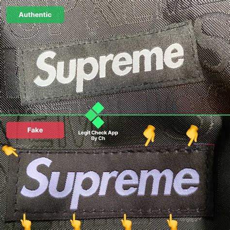 is it ok using a fake supreme bag|how to check for fake supreme.